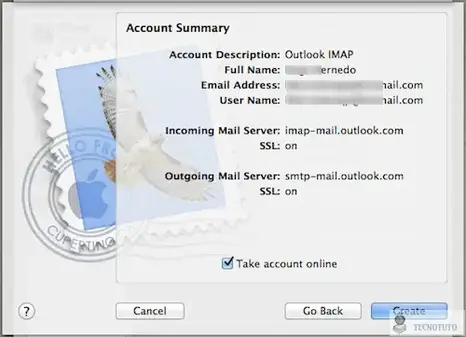 Comment configurer Outlook.com en utilisant IMAP dans Mac OS X Mail