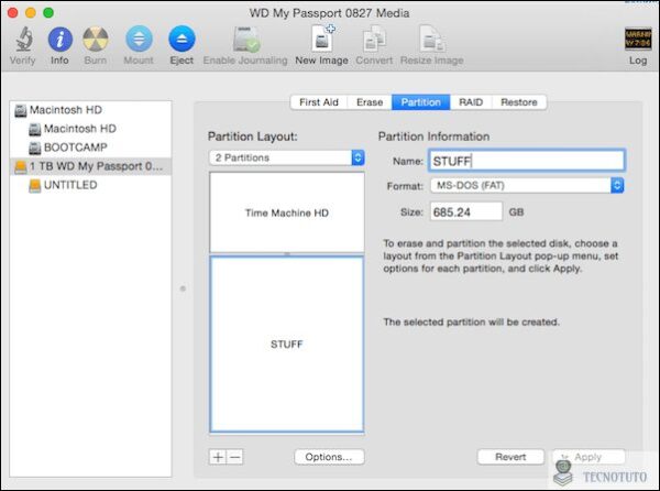 Comment faire fonctionner un disque dur externe avec Mac OS X (et comment le partitionner)