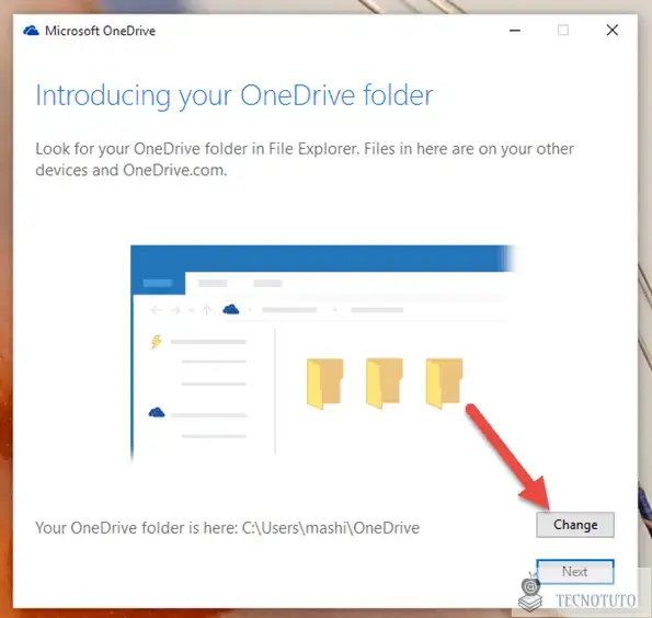 Comment changer de compte OneDrive et enregistrer l'emplacement dans Windows 10