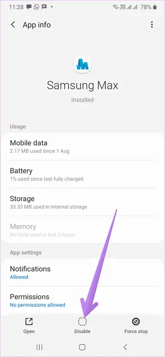 Liberar espacio de almacenamiento en teléfonos Samsung 11