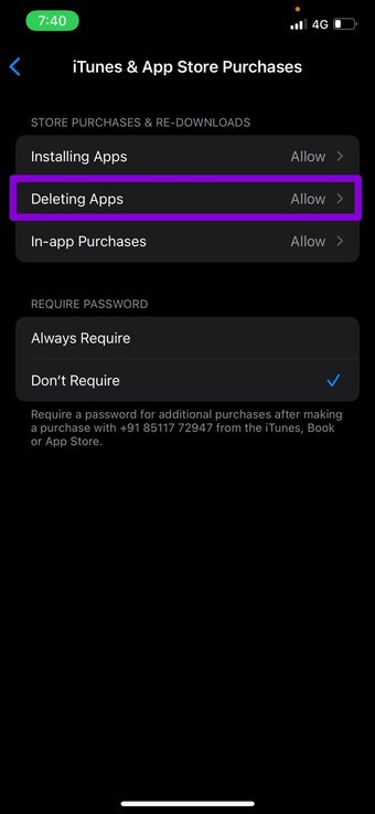 Permitir eliminar aplicaciones en i Phone