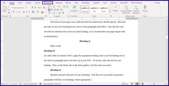 Cómo crear e insertar notas al pie y notas al final en Microsoft Word paso 3