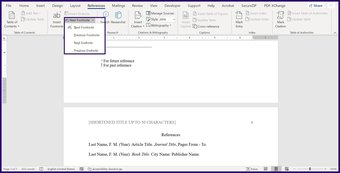Cómo crear e insertar notas al pie y notas al final en Microsoft Word paso 9