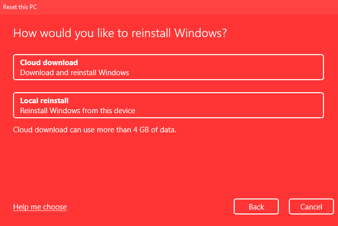reinstalar windows 11